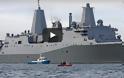 Στην Κύπρο το πολεμικό πλοίο USS New York, Φτιαγμένο από τα συντρίμμια των Δίδυμων Πύργων [video]