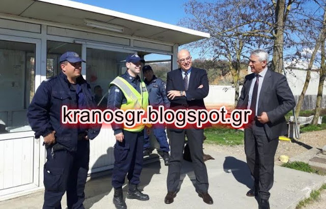 Σε μπλόκο Αστυνομικών στην Ορεστιάδα οι Δένδιας - Δημοσχάκης - Φωτογραφία 4