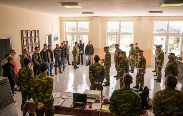Επίσκεψη Αρχηγού ΓΕΣ σε Σημεία Υποδοχής Οπλιτών Θητείας στην Περιοχή Ευθύνης του Γ΄ Σώματος Στρατού - Φωτογραφία 19