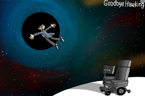 Οι σκιτσογράφοι αποχαιρετούν τον μεγάλο Stephen Hawking - Φωτογραφία 2