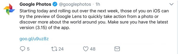 Στο iOS εμφανίστηκε το Google Lens - Φωτογραφία 2