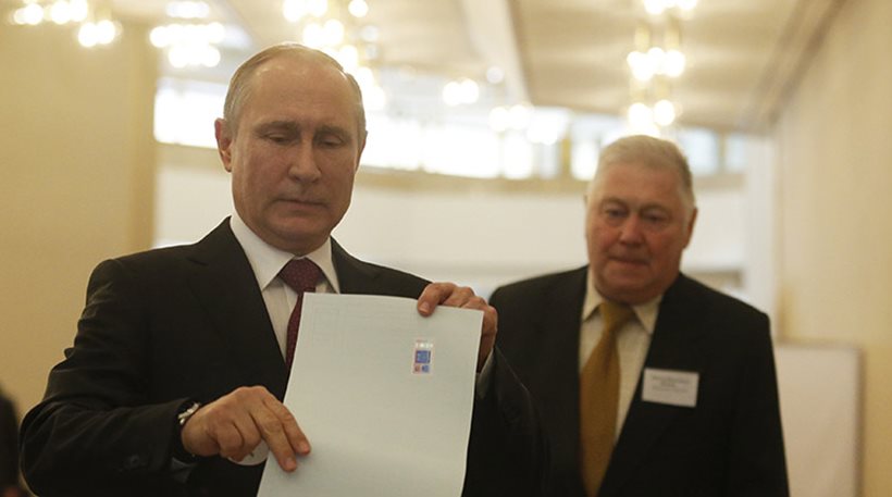 Ρωσία: Επανεκλογή Πούτιν με ποσοστό άνω του 70% δείχνουν τα αποτελέσματα - Φωτογραφία 1