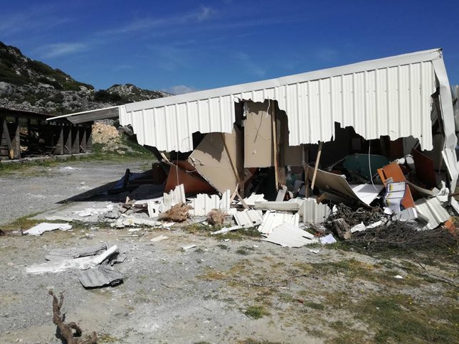Κρήτη: Τεράστιες καταστροφές σε σκοπευτήριο του Ηρακλείου [photow] - Φωτογραφία 2