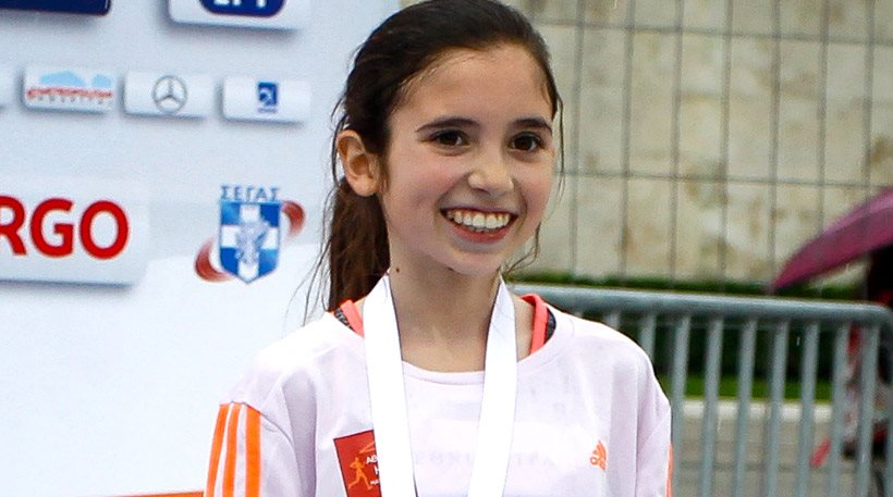 «Δεν περίμενα ότι θα τερματίσω τρίτη»: Η 12χρονη Γλυκερία - Φωτογραφία 1