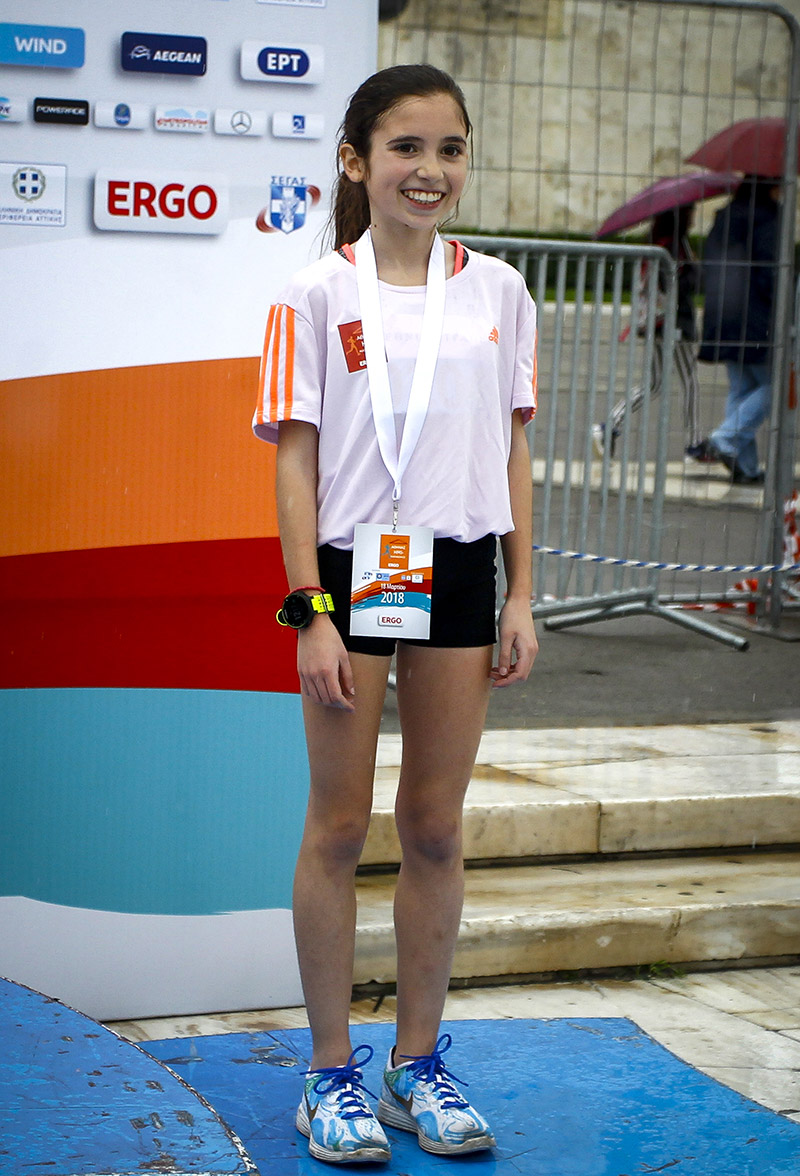 «Δεν περίμενα ότι θα τερματίσω τρίτη»: Η 12χρονη Γλυκερία - Φωτογραφία 2
