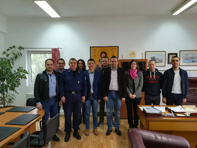Επίσκεψη της Ένωσης Αξιωματικών Ανατολικής Μακεδονίας & Θράκης στο νέο διοικητή της Σχολής Αστυφυλάκως - Φωτογραφία 1