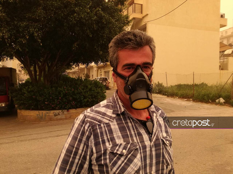 «Σαχάρα» η Κρήτη: Δέκα φορές πάνω από το κανονικό η αφρικανική σκόνη - Φωτογραφία 3
