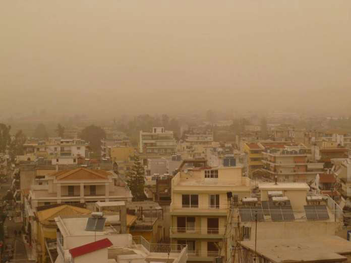«Σαχάρα» η Κρήτη: Δέκα φορές πάνω από το κανονικό η αφρικανική σκόνη - Φωτογραφία 6