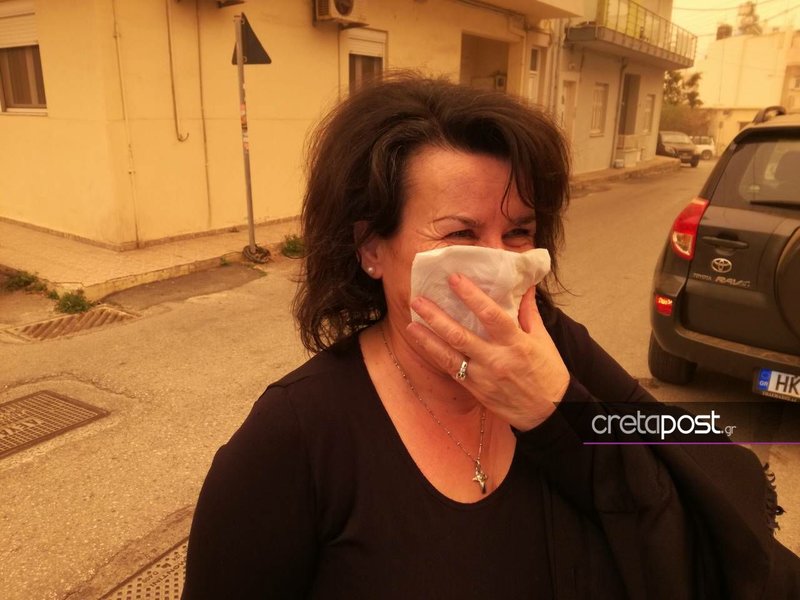 Αρκετοί πολίτες στα νοσοκομεία της Κρήτης λόγω της αφρικανικής σκόνης - Φωτογραφία 2