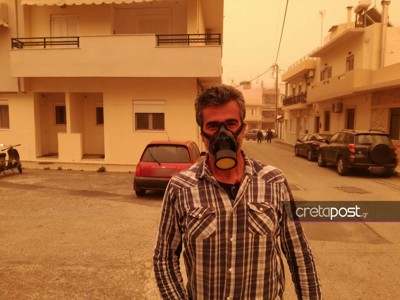 Αρκετοί πολίτες στα νοσοκομεία της Κρήτης λόγω της αφρικανικής σκόνης - Φωτογραφία 5
