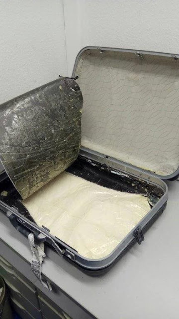 11 κιλά ηρωίνη κρυμμένα σε βαλίτσα στο Ελευθέριος Βενιζέλος (φωτογραφίες) - Φωτογραφία 2