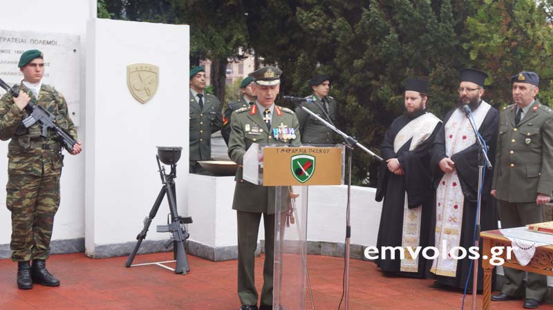 Βέροια: Η τελετή παράδοσης – παραλαβής διοικήσεως της Ιης ΜΠ. Νέος διοικητής ο Υποστράτηγος Πέτρος Δεμέστιχας. βίντεο – φωτό - Φωτογραφία 29