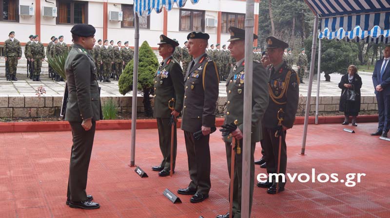 Βέροια: Η τελετή παράδοσης – παραλαβής διοικήσεως της Ιης ΜΠ. Νέος διοικητής ο Υποστράτηγος Πέτρος Δεμέστιχας. βίντεο – φωτό - Φωτογραφία 32