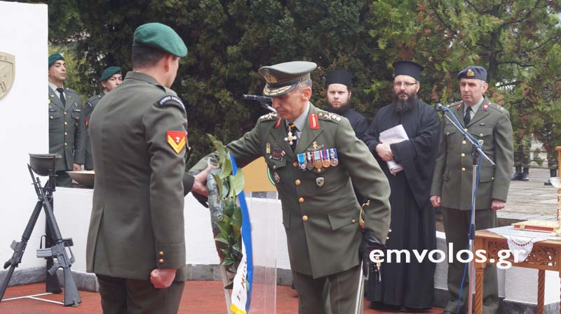 Βέροια: Η τελετή παράδοσης – παραλαβής διοικήσεως της Ιης ΜΠ. Νέος διοικητής ο Υποστράτηγος Πέτρος Δεμέστιχας. βίντεο – φωτό - Φωτογραφία 42