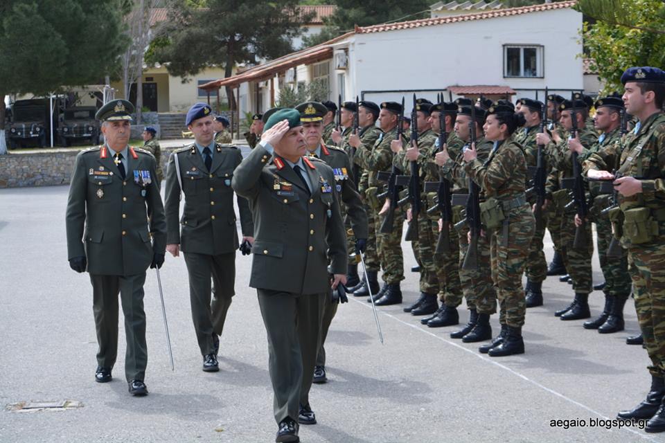 Σάμος: 79 ΑΔΤΕ, παράδοση- παραλαβή Ταξιαρχίας - Φωτογραφία 2