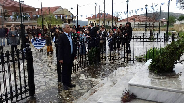 Τιμήθηκε η 25η Μαρτίου στο ΑΡΧΟΝΤΟΧΩΡΙ -Παρέστη στην εκδήλωση και ο Κωνσταντίνος Μπεσίρης εκπρόσωπος του Πολεμικού Συλλόγου Κομάντος '74 - Φωτογραφία 10