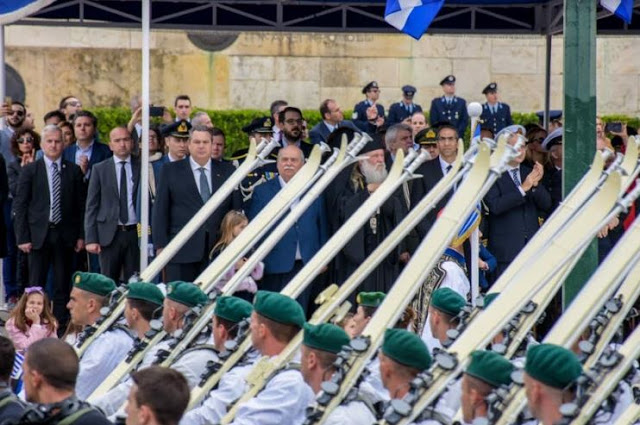 ΔΗΛΩΣΗ ΥΕΘΑ ΠΑΝΟΥ ΚΑΜΜΕΝΟΥ ΜΕΤΑ ΤΟ ΠΕΡΑΣ ΤΗΣ ΠΑΡΕΛΑΣΗΣ ΓΙΑ ΤΗΝ ΕΘΝΙΚΗ ΕΠΕΤΕΙΟ ΤΗΣ 25ΗΣ ΜΑΡΤΙΟΥ - Φωτογραφία 5