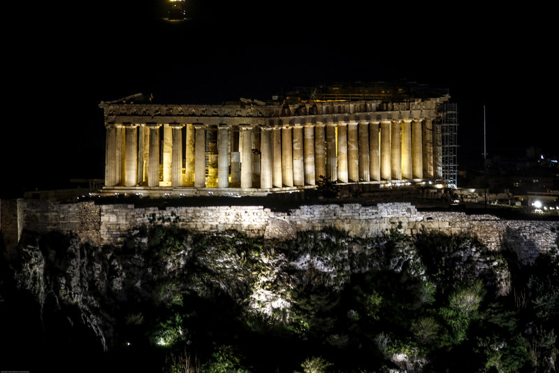Φωτογραφίες: Η Ακρόπολη έσβησε τα φώτα της για την «Ώρα Γης» - Φωτογραφία 4