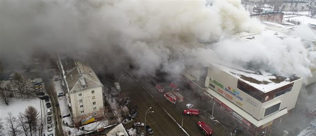 Εφιαλτικές διαστάσεις παίρνει η τραγωδία με την πυρκαγιά στο εμπορικό κέντρο της Ρωσίας - Φωτογραφία 1