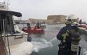 Άσκηση της πυροσβεστικής για πυρκαγιά σε σκάφος στο Ηράκλειο (φωτο & βίντεο) - Φωτογραφία 5