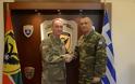Επίσκεψη στο ΓΕΣ του Υπασπιστή Διοίκησης του Training and Doctrine Command (TRADOC) του Στρατού των ΗΠΑ