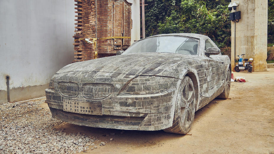 Μια BMW Z4 από τούβλα [photos] - Φωτογραφία 4