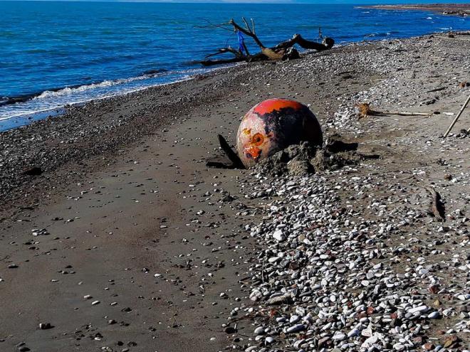 Φωτογραφίες από εξουδετέρωση ναρκών στο Μεσολόγγι - Φωτογραφία 3