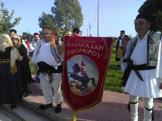 Οι Σύλλογου  Καραϊσκάκη και Χοβολιό Αστακού συμμετείχαν στις εκδηλώσεις για την Έξοδο του Μεσολογγίου (ΦΩΤΟ: Τζένη Παπαδημητρίου) - Φωτογραφία 2