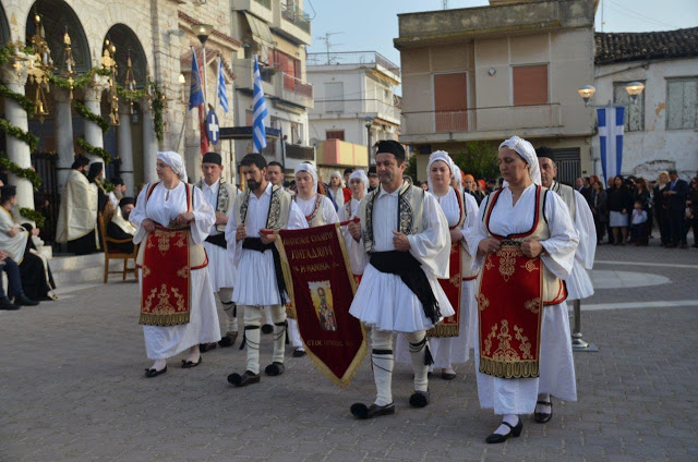 Παρέλαση του Συλλόγου ΠΗΓΑΔΙΩΝ Η Μάνινα, για την ηρωική επέτειο της εξόδου του Μεσολογγίου! - Φωτογραφία 2