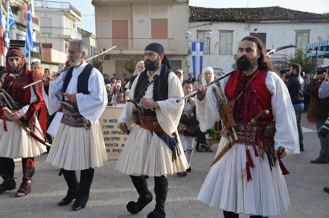 EΙΚΟΝΕΣ απο την παρέλαση το Σάββατο του Λαζάρου για την Έξοδο του Μεσολογγίου - Φωτογραφία 49