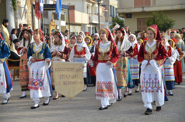 EΙΚΟΝΕΣ απο την παρέλαση το Σάββατο του Λαζάρου για την Έξοδο του Μεσολογγίου - Φωτογραφία 54