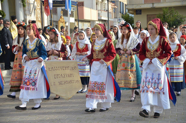 EΙΚΟΝΕΣ απο την παρέλαση το Σάββατο του Λαζάρου για την Έξοδο του Μεσολογγίου - Φωτογραφία 55