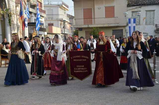 EΙΚΟΝΕΣ απο την παρέλαση το Σάββατο του Λαζάρου για την Έξοδο του Μεσολογγίου - Φωτογραφία 66