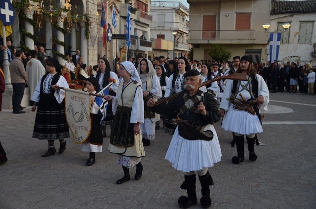 EΙΚΟΝΕΣ απο την παρέλαση το Σάββατο του Λαζάρου για την Έξοδο του Μεσολογγίου - Φωτογραφία 87