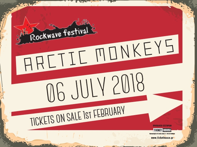 Oι ARCTIC MONKEYS για πρώτη φορά στην Ελλάδα στο Rockwave Festival την Παρασκευή 6 Ιουλίου! - Φωτογραφία 2