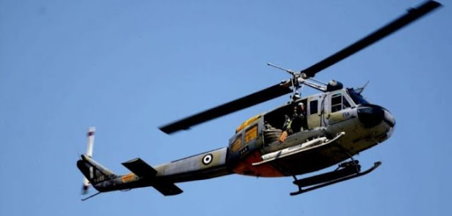 Εγκρεμνοί Λευκάδας: Αεροδιακομιδή τραυματία αιωροπτεριστή από ελικόπτερο της Πολεμικής Αεροπορίας - Φωτογραφία 1