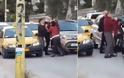 Ξιλίκια και βρισιές στη μέση του δρόμου: Ταξίτζης πλακώθηκε στις μπουνιές με οδηγό στη Νέα Φιλαδέλφεια