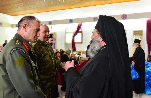 Στον Μητροπολίτη Λαγκαδά οι Ταξίαρχοι Σωτήριος Κωστάκογλου και Δημήτριος Βουνίσιος - Φωτογραφία 4