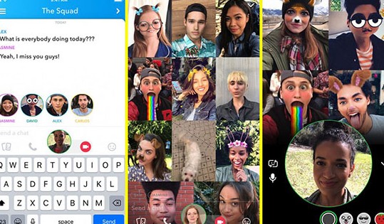 To Snapchat εισάγει τη λειτουργία video chat σε ομάδες ατόμων - Φωτογραφία 1