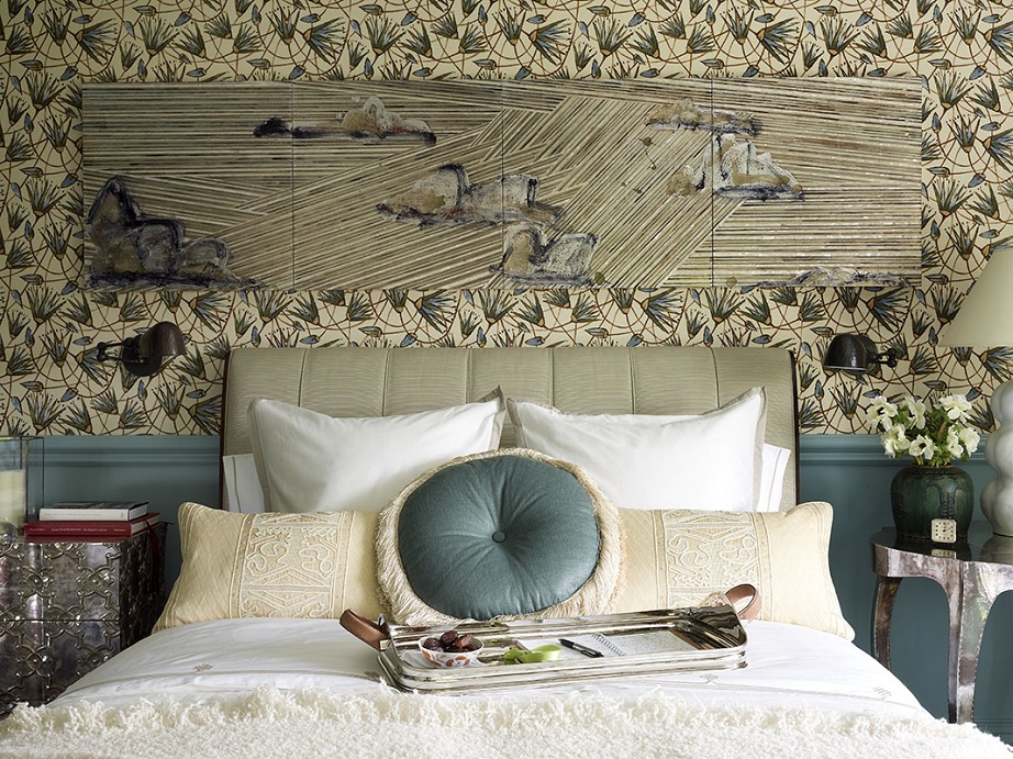 Υπέροχες ιδέες για να διακοσμήσετε το υπνοδωμάτιό σας με ανόμοια κομοδίνα - Φωτογραφία 2