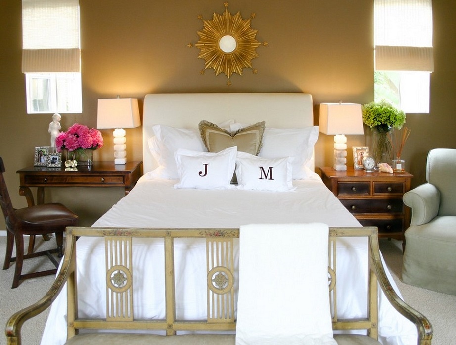Υπέροχες ιδέες για να διακοσμήσετε το υπνοδωμάτιό σας με ανόμοια κομοδίνα - Φωτογραφία 6