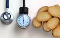 Υπέρταση: Πόσες φορές την εβδομάδα κάνει να τρώτε πατάτες