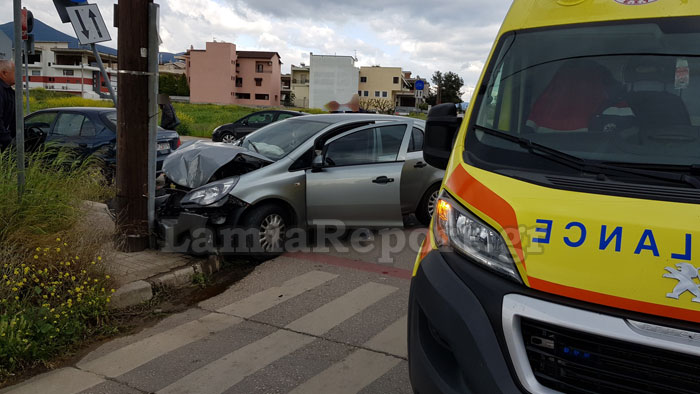 Λαμία: Γερό «μπαμ» στη διασταύρωση καρμανιόλα - Φωτογραφία 2