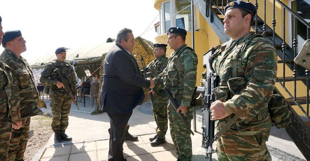 Επίσκεψη ΥΕΘΑ Πάνου Καμμένου στα Φυλάκια Παναγιάς Οινουσσών και Φαρμακονησίου για την Εορτή του Πάσχα - Φωτογραφία 2