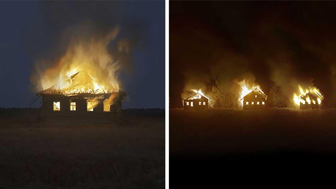 Ο Ρώσος που έβαλε φωτιά σε ένα χωριό για να το φωτογραφήσει - Φωτογραφία 2