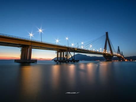 Το εκπληκτικό ηλιοβασίλεμα στην Γέφυρα Ρίου – Αντιρρίου! - Φωτογραφία 2