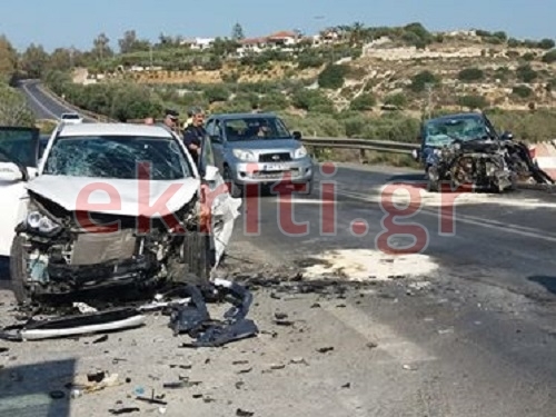 Κρήτη: Τροχαίο με έξι τραυματίες - Ανάμεσά τους δύο παιδιά - Φωτογραφία 2