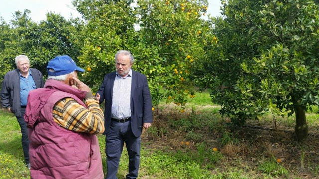 Περιοδεία του ΚΚΕ με επικεφαλής τον Βουλευτή Νίκο Μωραΐτη στις πληγείσες περιοχές του Δήμου Μεσολογγίου (Πρώην Δήμος Οινιαδών)-ΦΩΤΟ - Φωτογραφία 3