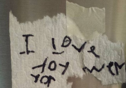 «Ένα απλό σημείωμα από την κόρη μου μου θύμισε ότι κάνω καλή δουλειά...» - Φωτογραφία 1