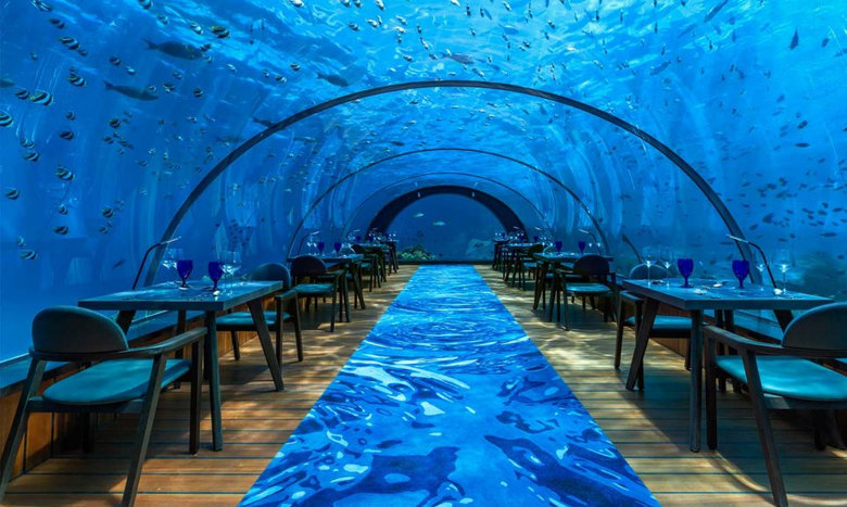 Αυτό το υποβρύχιο εστιατόριο σας κόβει την ανάσα - Φωτογραφία 1